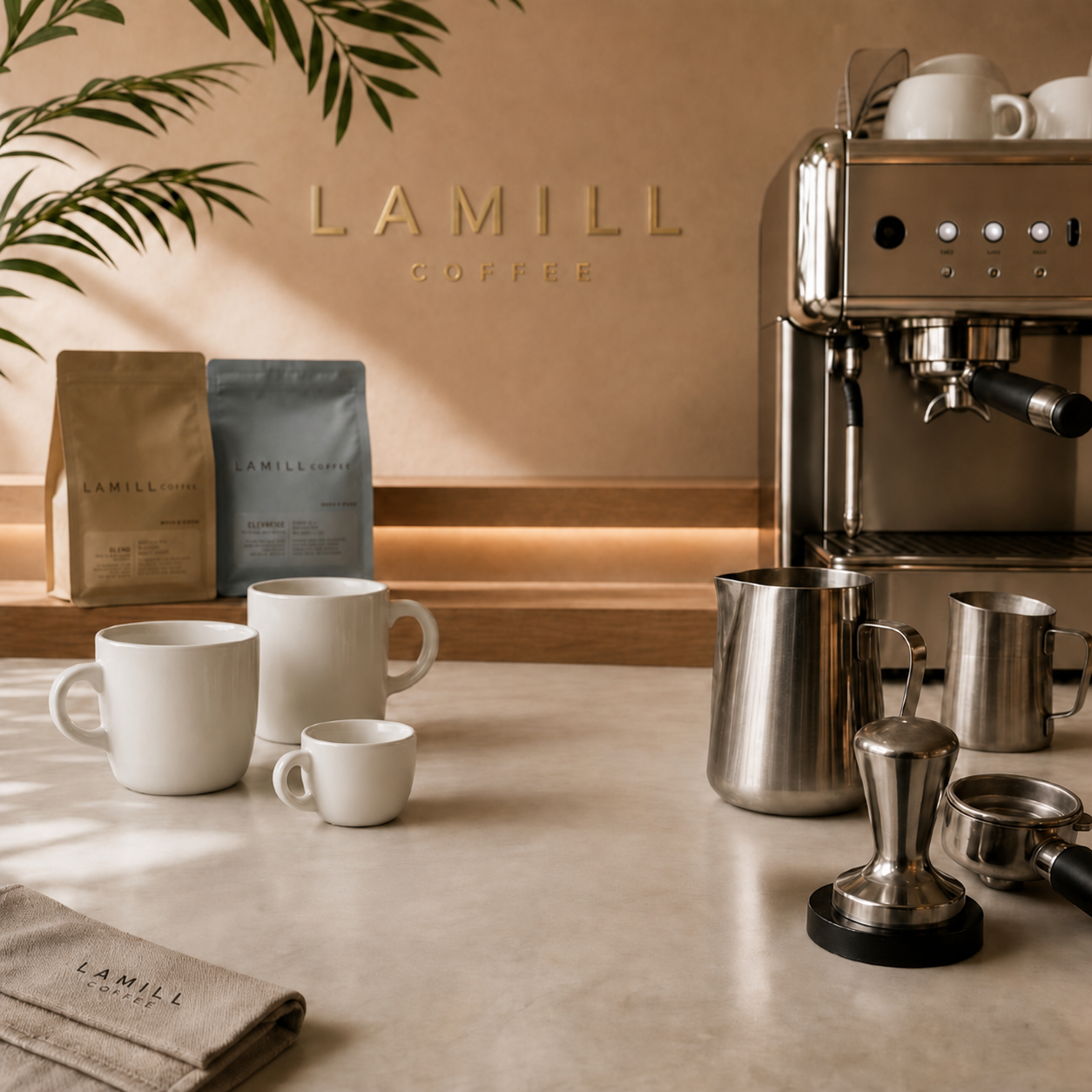 First Time Customer · Thank you for ordering from LAMILL · Round 1